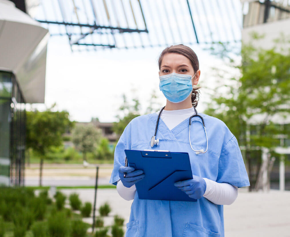 PPE equipment for healthcare staff