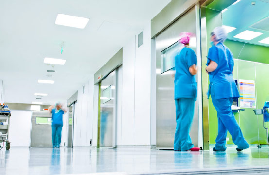 Hospital Lift Area