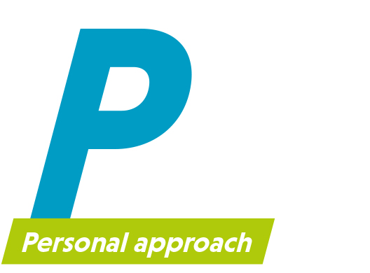 Personal Approach Text On White Background